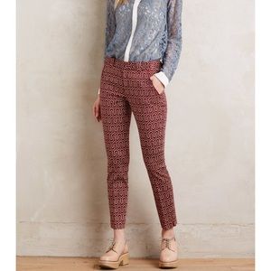 Anthropologie Carrtonnier brand ankle pants